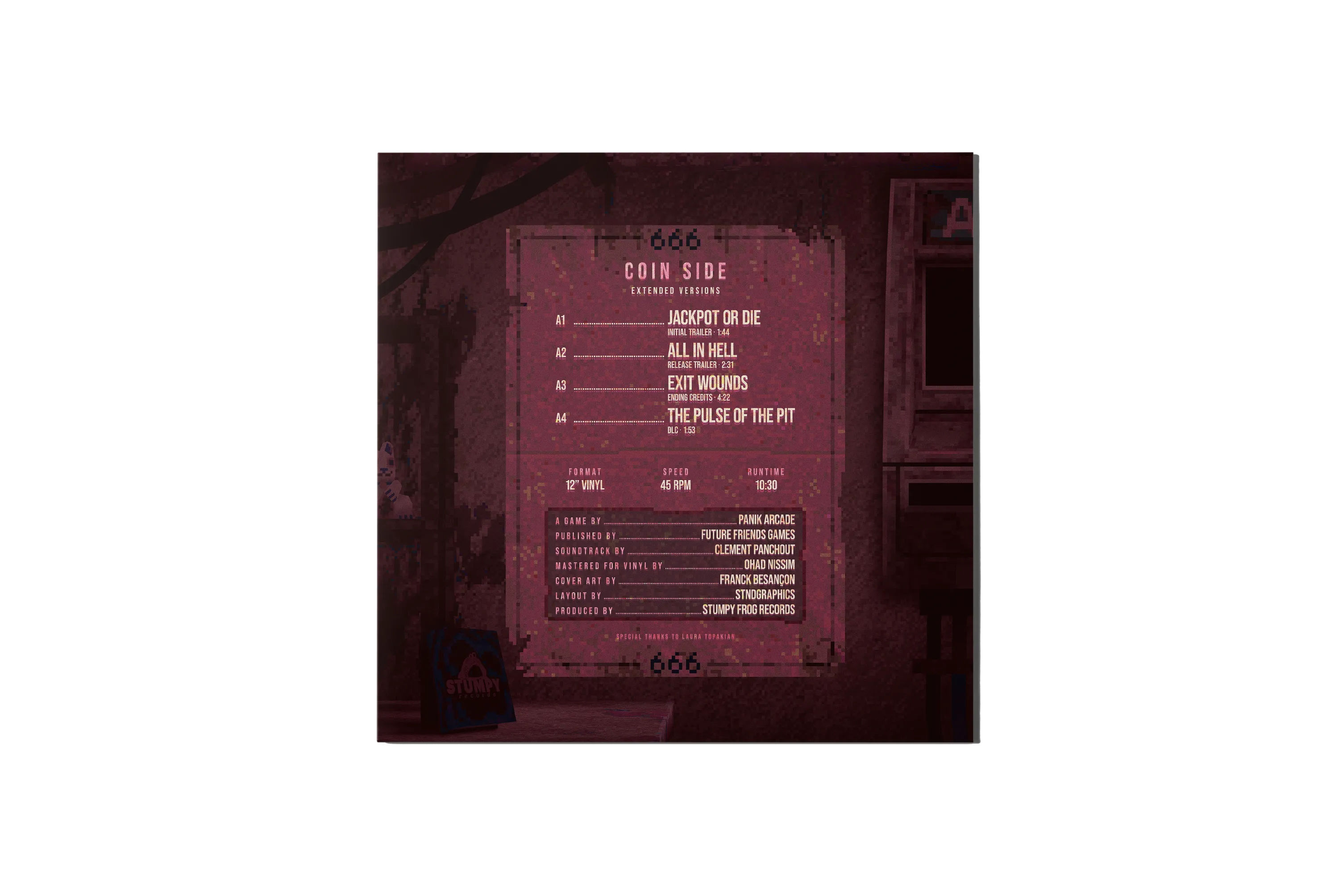 CloverPit 1LP Back
